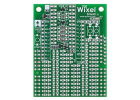 Wixel shield for Arduino top view